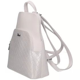   Karen Juta N 236 fehér-ezüst női hátitáska, hátizsák  32 x 29 x 10 cm