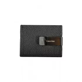Calvin Klein fekete férfi bőr pénztárca 10 x 7.5 x 1 cm
