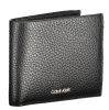 Calvin Klein fekete bőr pénztárca, férfi  RFID 11 x 10 cm