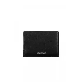   Calvin Klein fekete férfi bőr pénztárca, kártyatartó 11 x 8 x 1 cm