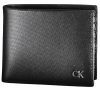 Calvin Klein fekete bőr pénztárca, férfi  RFID 11 x 9 cm