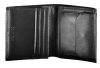 Calvin Klein fekete álló bőr pénztárca, férfi  11 x 9 cm