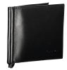 Calvin Klein fekete bőr dollár pénztárca, férfi  RFID 12 x 9 cm