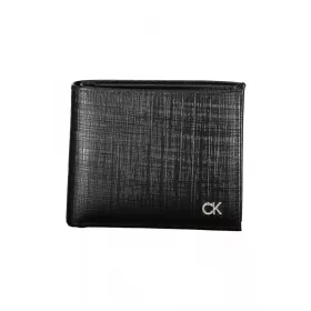 Calvin Klein fekete férfi bőr pénztárca 11 x 9 x 2 cm
