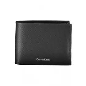 Calvin Klein fekete férfi bőr pénztárca 13 x 10 x 2 cm 