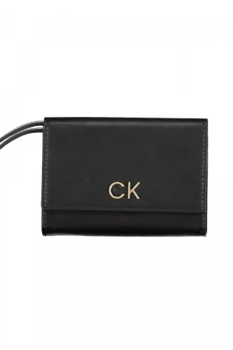 Calvin Klein fekete női pénztárca 14 x 10 x 2 cm