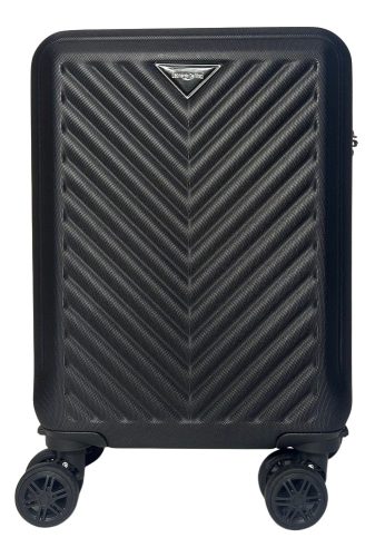 Leonardo Da Vinci fekete színű, keményfalú kabinbőrönd 40 cm