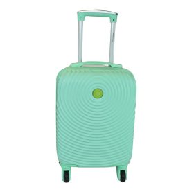   Leonardo Da Vinci menta színű, keményfalú kabinbőrönd 40 cm