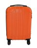 Leonardo Da Vinci narancssárga színű, keményfalú kabinbőrönd 40 cm