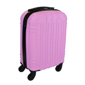   Leonardo Da Vinci rózsaszín, Ryanair, Wizz Air, keményfalú kabinbőrönd 40 x 30 x 20 cm