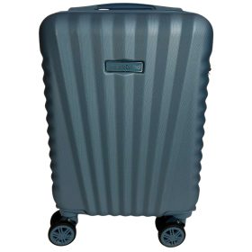   Leonardo Da Vinci kék színű, keményfalú kabinbőrönd 40 cm