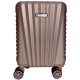 Leonardo Da Vinci rosegold színű, keményfalú kabinbőrönd 50 cm