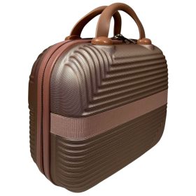 Leonardo Da Vinci arany színű kozmetikai táska 35 cm