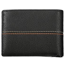   La Martina díszvarrott luxus minőségű bőr pénztárca, férfi 13 x 10 cm