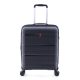 Gladiator Bionic keményfedeles fekete színű bővíthető bőrönd 55 cm