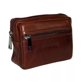 Monarchy sötétbarna színű, bőr övtáska