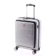 Gladiator Tech laptoptartós 4-kerekes ezüst kabinbőrönd 55 cm