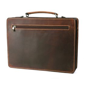   Monarchy "Hermano" férfi bőr aktatáska 34 x 26 x 8,5 cm.