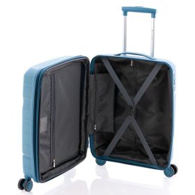   Gladiator Boxing kemény fedeles türkiz színű kabinbőrönd 55 cm