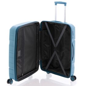   Gladiator Boxing kemény fedeles türkiz színű kabinbőrönd 67 cm