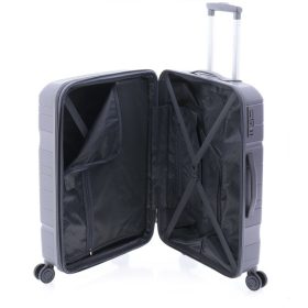   Gladiator Boxing kemény fedeles szürke színű bőrönd 77 cm