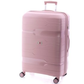   Gladiator Boxing kemény fedeles rózsaszín színű bőrönd 77 cm