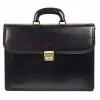 Maxmoda olasz dupla rekeszes férfi bőr aktatáska 39 × 29 cm