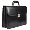 Maxmoda olasz dupla rekeszes férfi bőr aktatáska 39 × 29 cm