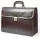 Maxmoda olasz dupla rekeszes sötétbarna férfi bőr aktatáska 40 x 29 cm.