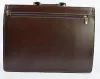 Maxmoda olasz dupla rekeszes sötétbarna férfi bőr aktatáska 40 x 29 cm.