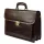 Maxmoda olasz dupla rekeszes sötétbarna férfi bőr aktatáska 39 × 29 cm