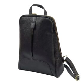 Maxmoda Lorin fekete női bőr hátizsák