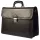 Maxmoda olasz tripla rekeszes fekete férfi bőr aktatáska 39 × 29 cm