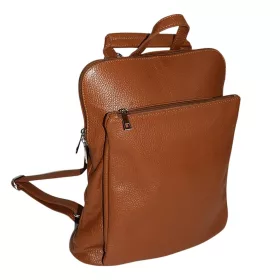   Maxmoda Maria konyakbarna színű női bőr hátizsák 35 × 30 cm