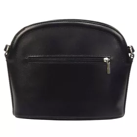   Maxmoda Polli fekete nói olasz bőr válltáska 22 x 19 x 10 cm