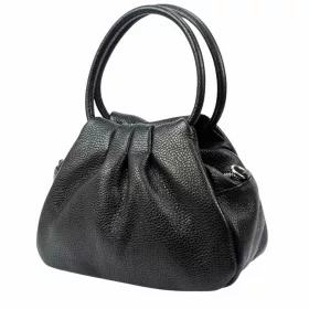   Maxmoda Thais olasz női fekete kisméretű kézitáska, válltáska 25 × 17 cm