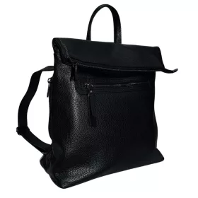 Maxmoda Dahna fekete női bőr hátizsák