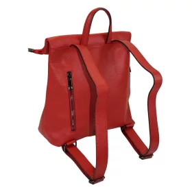 Maxmoda Dahna piros női bőr hátizsák