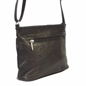   Maxmoda nyomott mintás olasz női bőr válltáska 20 x 17 cm.