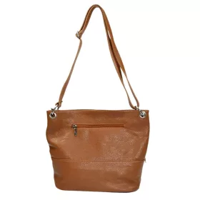   Maxmoda Nilla olasz női konyak bőr válltáska, oldaltáska