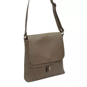   Maxmoda Bruna olasz női mogyoróbarna bőr kézitáska, válltáska