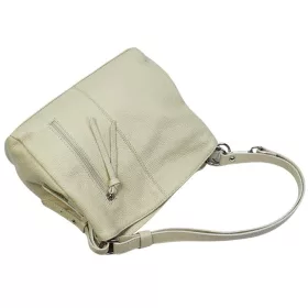 Maxmoda Gilda olasz női bézs bőr válltáska, oldaltáska