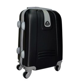 Ormi Hard fekete, keményfalú kabinbőrönd 50×35 cm