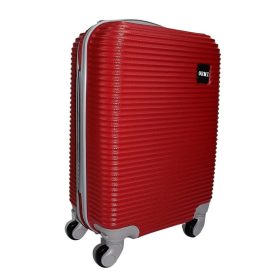 Ormi piros, keményfalú kabinbőrönd 50 cm