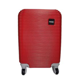 Ormi piros, keményfalú kabinbőrönd 50 cm