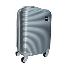 Ormi ezüst, keményfalú kabinbőrönd 50 cm