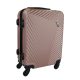 Ormi rosegold színű, keményfalú, Wizzair, Ryanair kabin bőrönd 52 cm