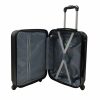 Ormi Flyshape fekete keményfalú, Wizzair, Ryanair kabin bőrönd 52cm