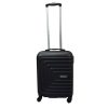 Ormi Flyshape fekete keményfalú, Wizzair, Ryanair kabin bőrönd 52cm