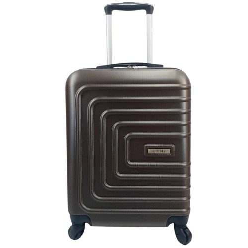 Ormi Flyshape keményfalú, barna kabin bőrönd 52cm